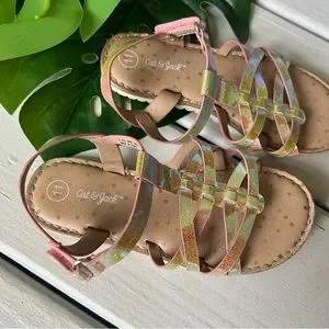 Iridescent sandals size 11 sale